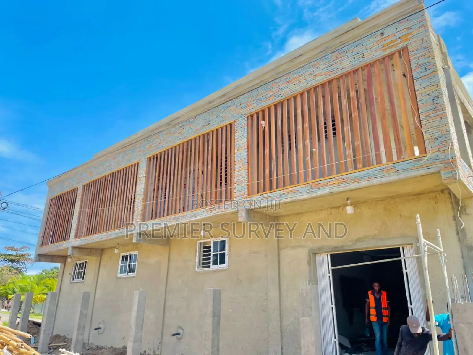 Wooden Strips Installation