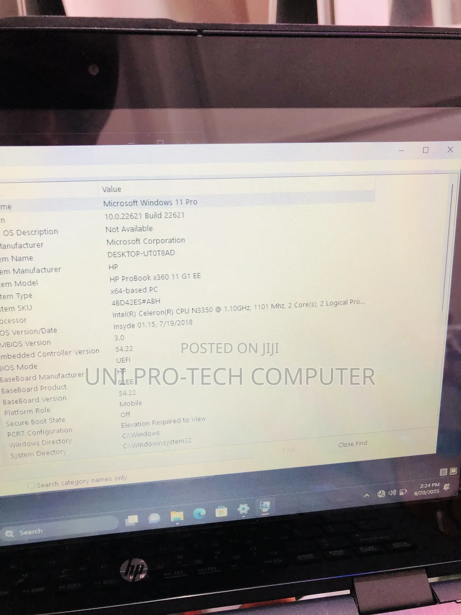 Laptop HP ProBook 11 X360 G1 EE 4GB Intel SSD 128GB