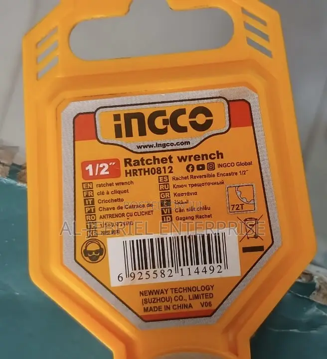 Ingco 1/2” Ratchet Wrench