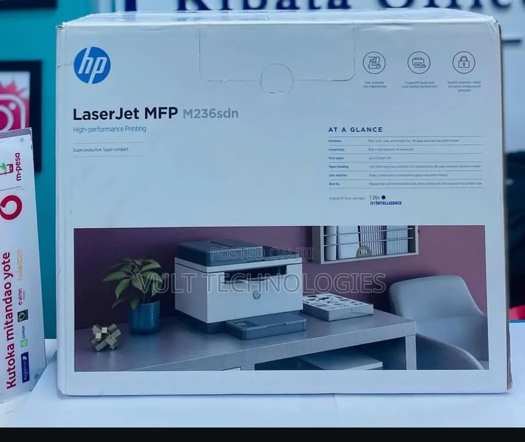 Hp Lasejet Mfp236 Sdn Printer