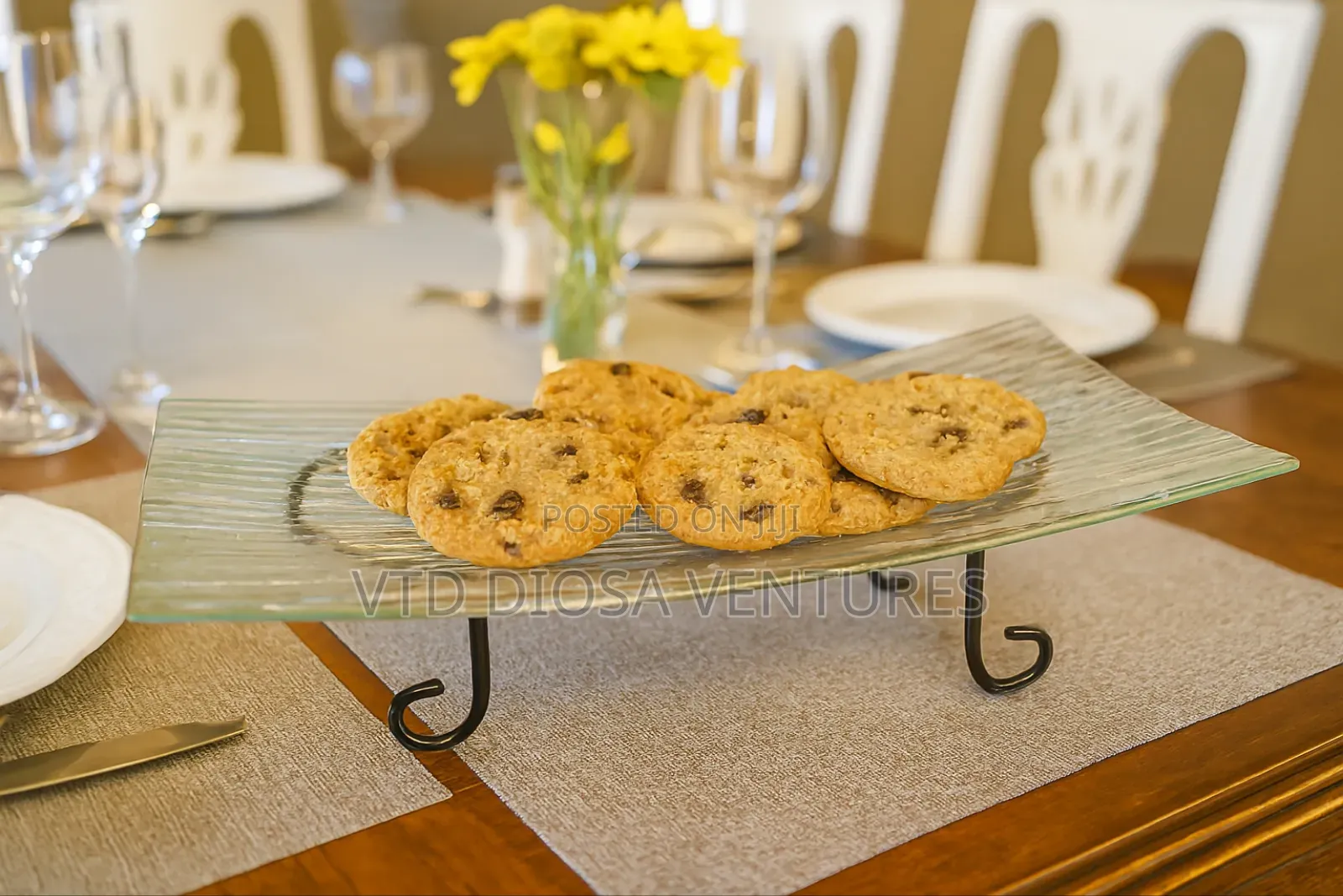 Glass Serving Tray (Luxe)