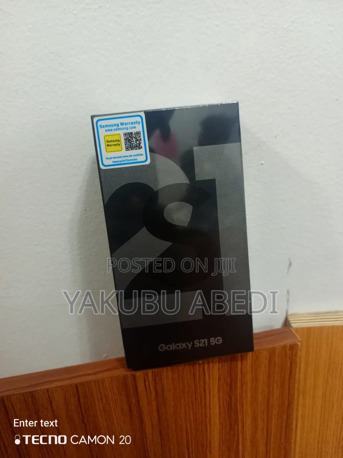 New Samsung Galaxy S21 5G 256 GB Black