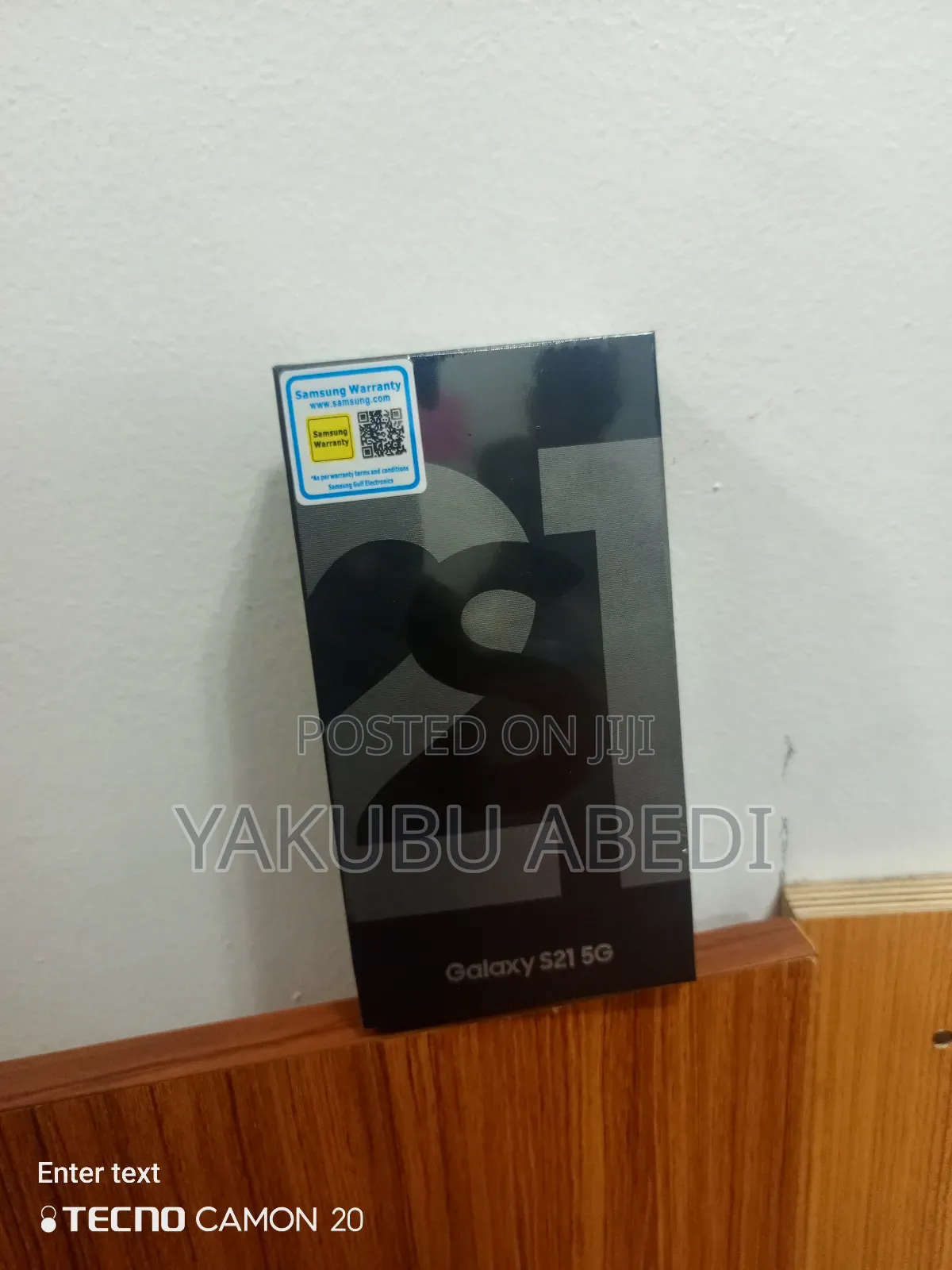 New Samsung Galaxy S21 5G 256 GB Black