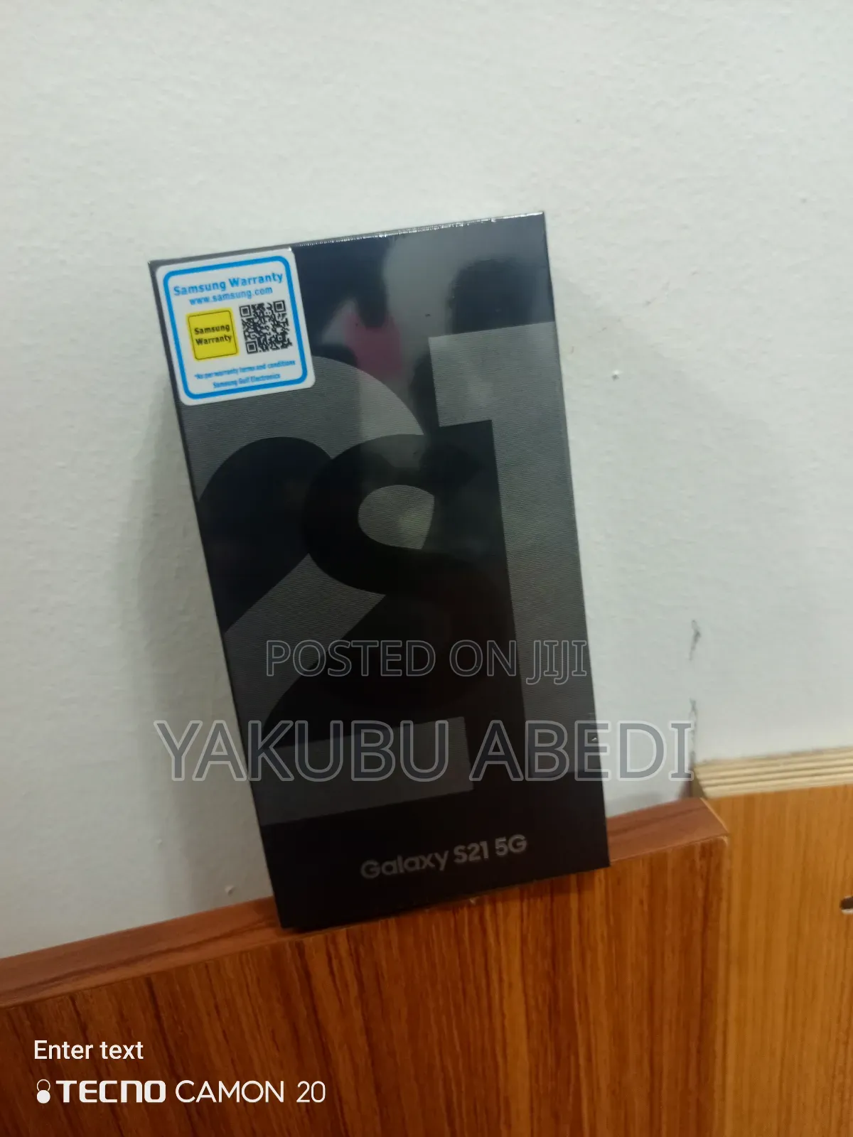 New Samsung Galaxy S21 5G 256 GB Black
