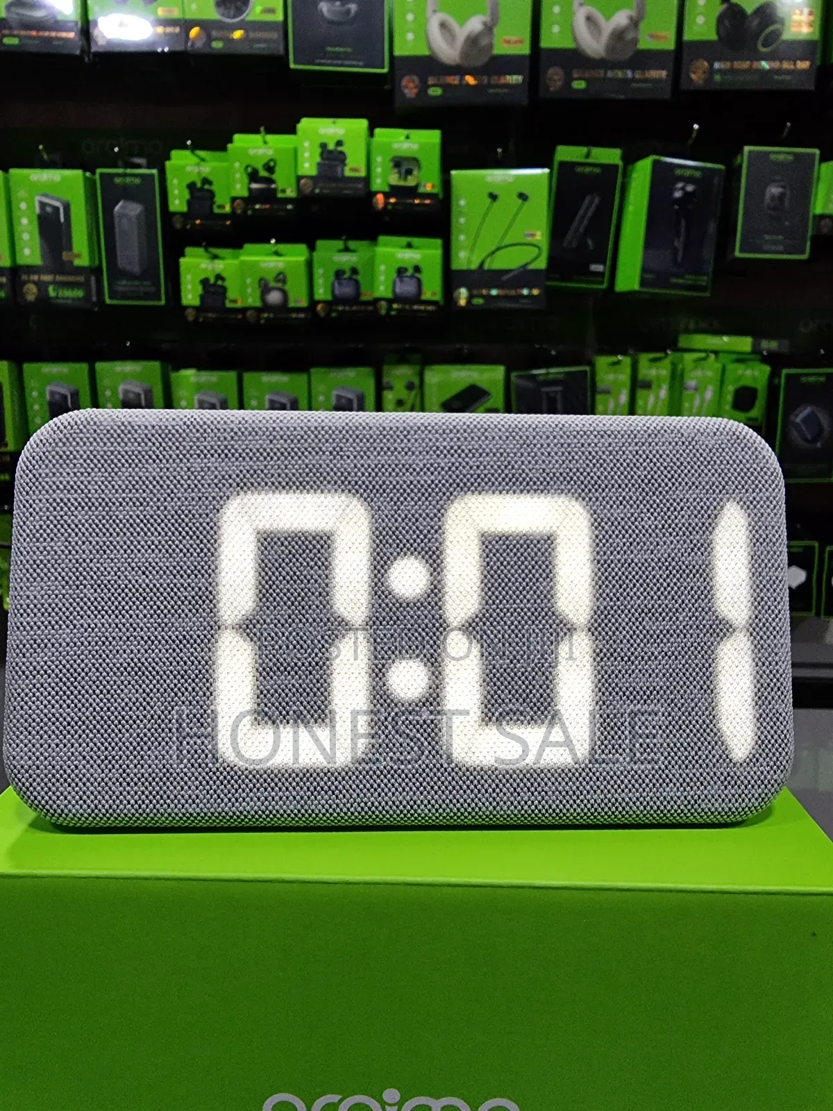Oraimo Clockpoint Air Rechargeable Alarm Clock
