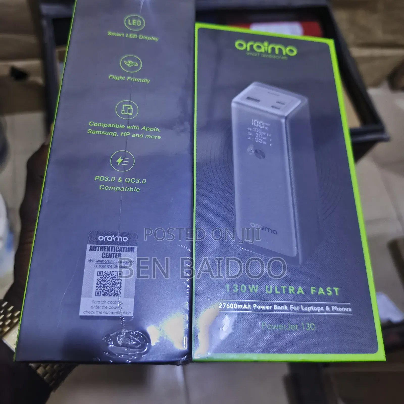 Oraimo Powerjet for Laptop, Phones and Accessories (Ultra Fast)