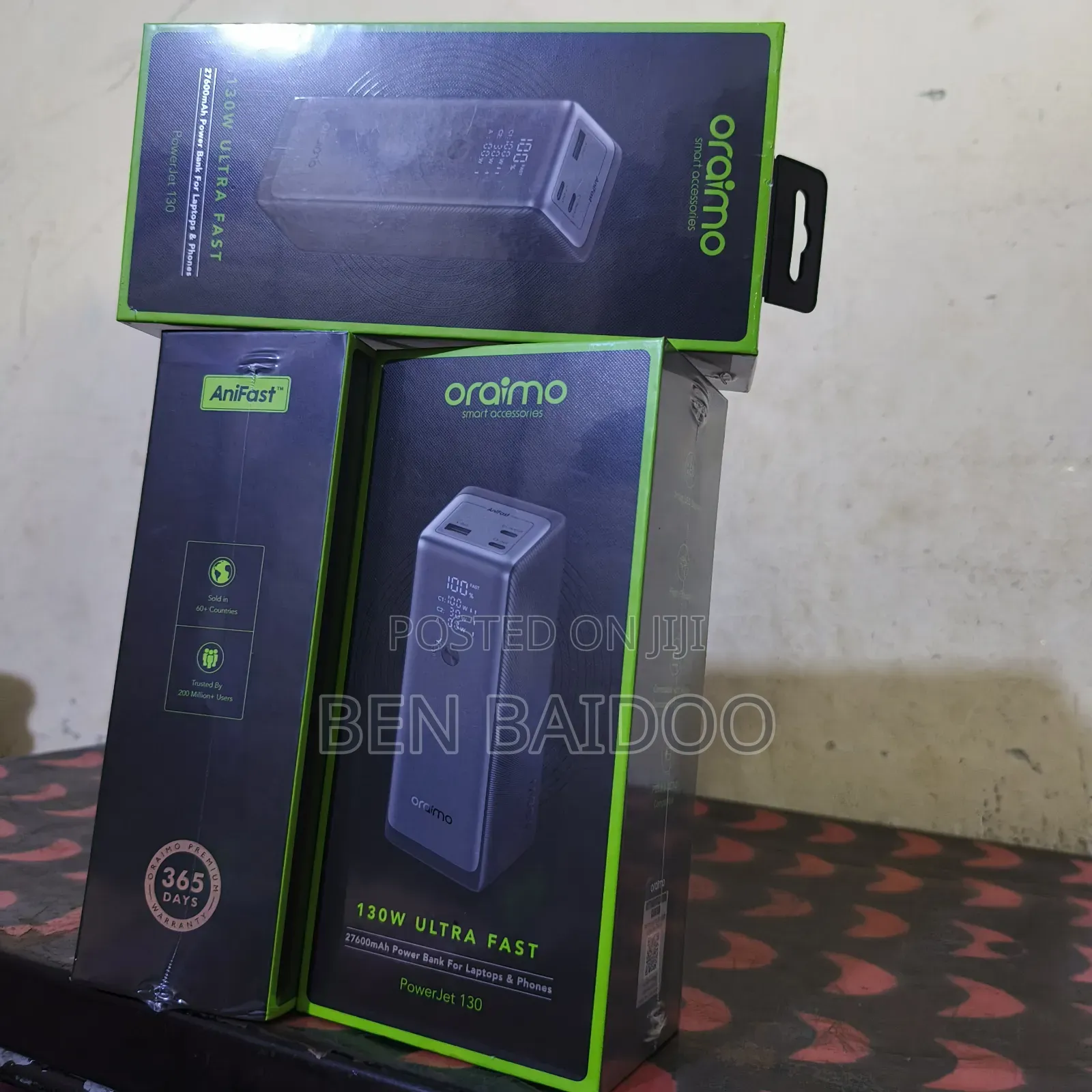 Oraimo Powerjet for Laptop, Phones and Accessories (Ultra Fast)