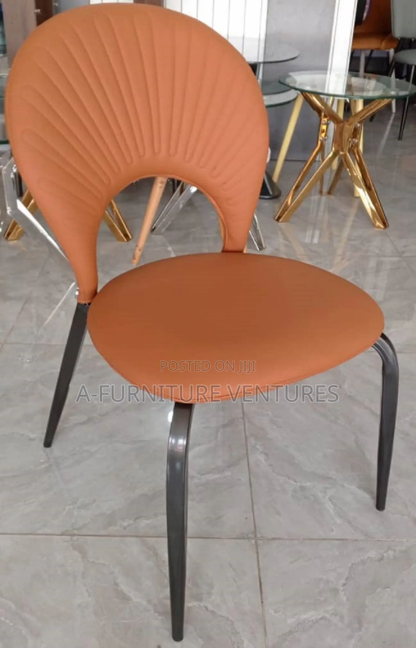 Orange Dining Chair
