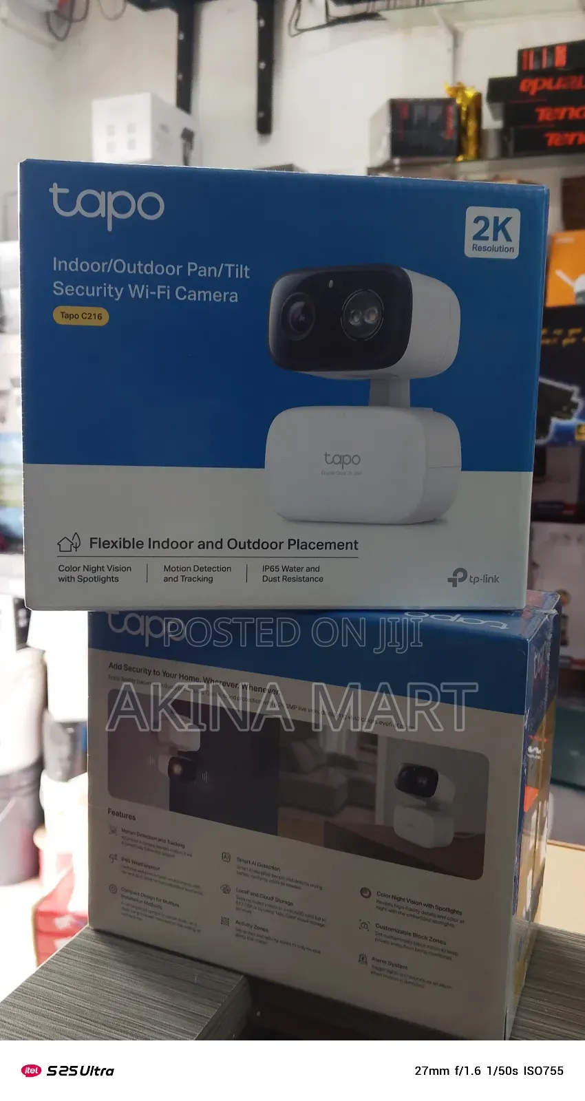 Tp Link Wi-Fi Camera Tapo C219 PTZ Stand Alone Camera