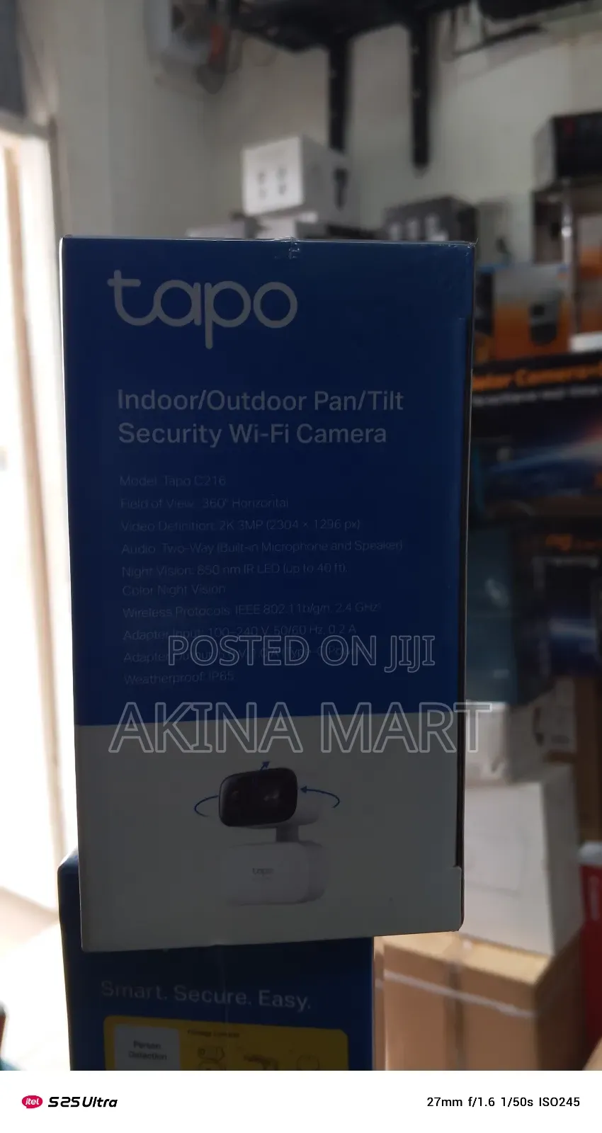 Tp Link Wi-Fi Camera Tapo C219 PTZ Stand Alone Camera