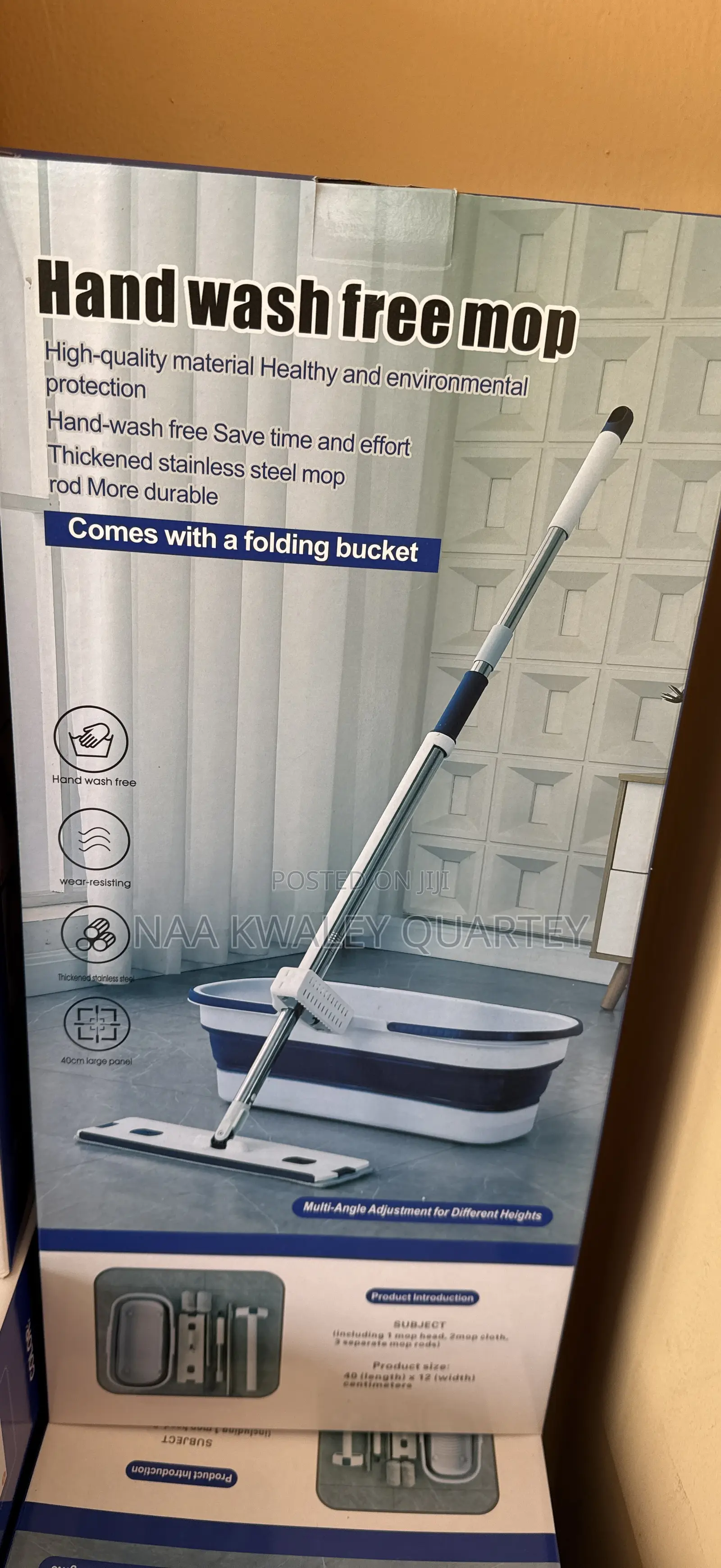 Mop Bucket and Mop Set