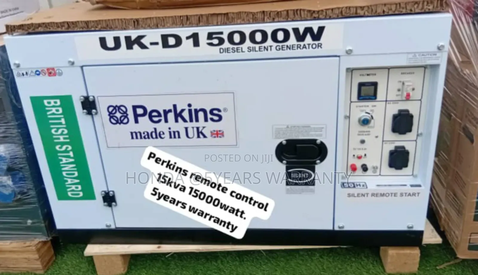 Energize Remote Control Perkins 15kva 15000watt Diesel Gen