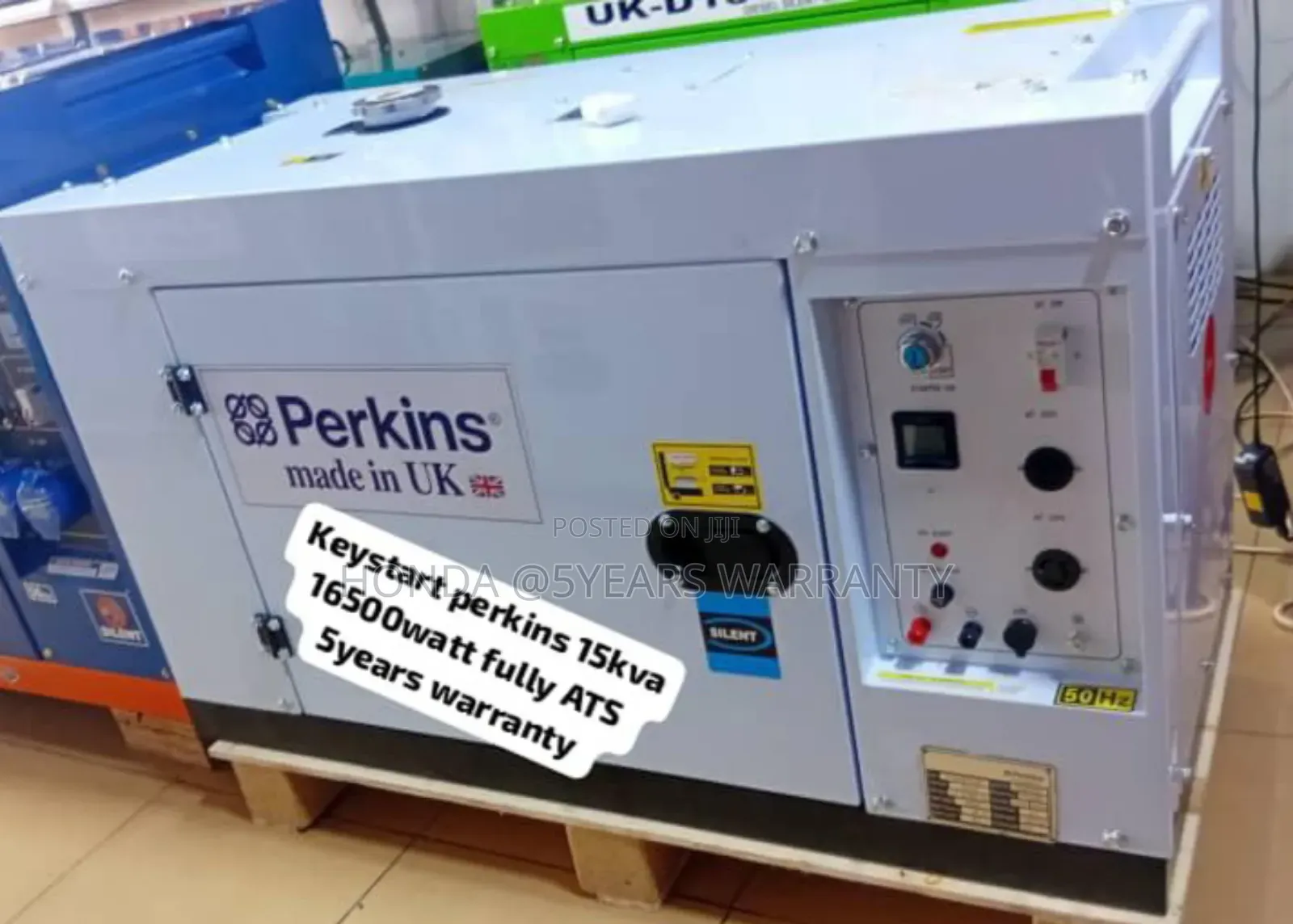 Power Box Perkins 15kva 16500watt Diesel Generator Fully Ats