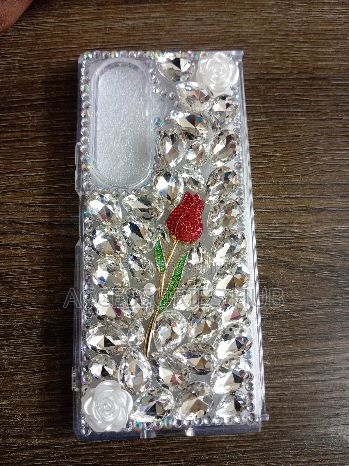 Z Fold 6 and 7 Luxury Glitter Stone Cases