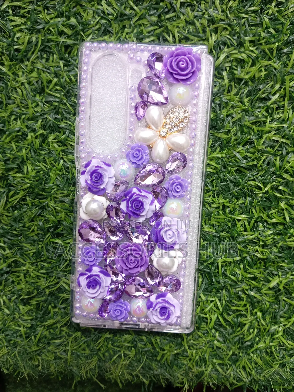Z Fold 6 and 7 Luxury Glitter Stone Cases
