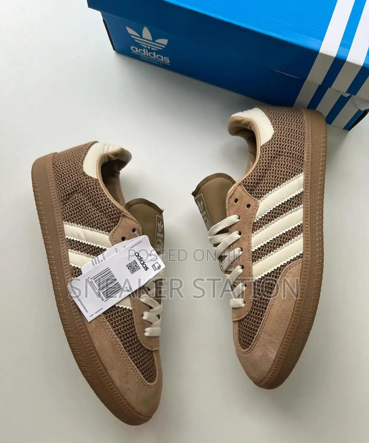 Adidas Samba Unisex Brown/White