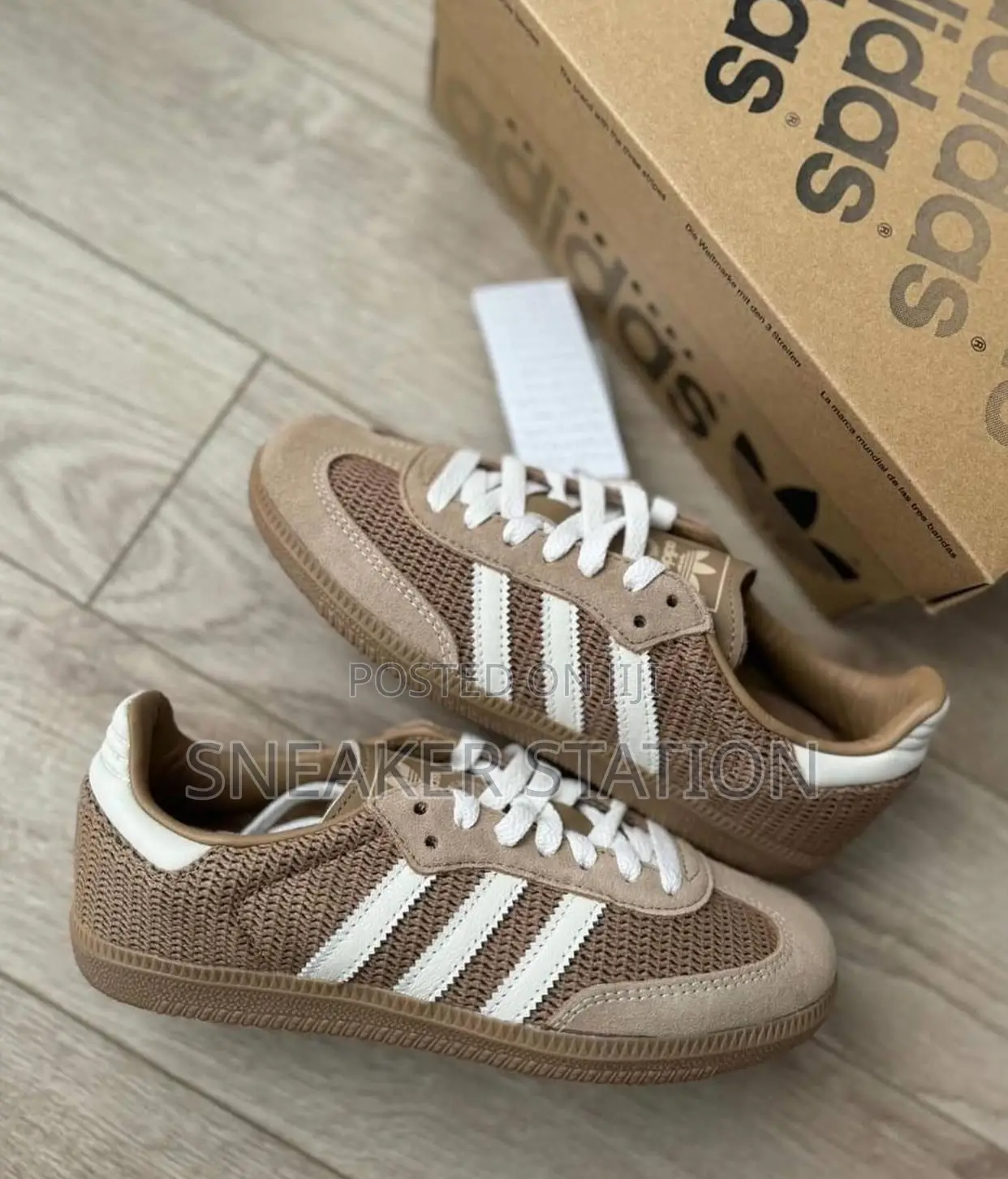 Adidas Samba Unisex Brown/White