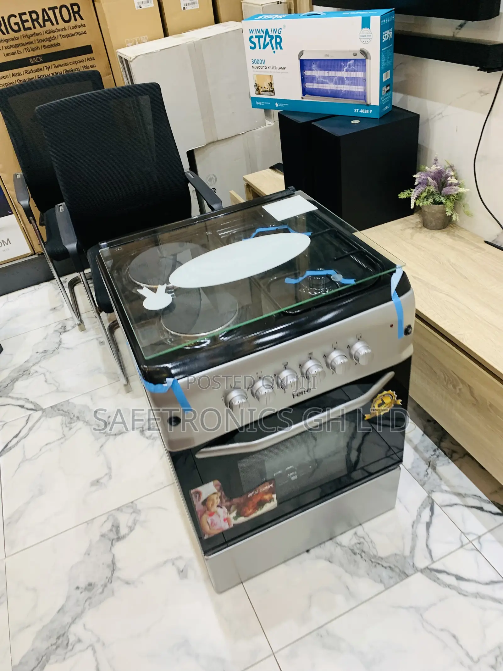 Place Your Order for Ferre Gas Electric Free Standing 2-2 60—-60