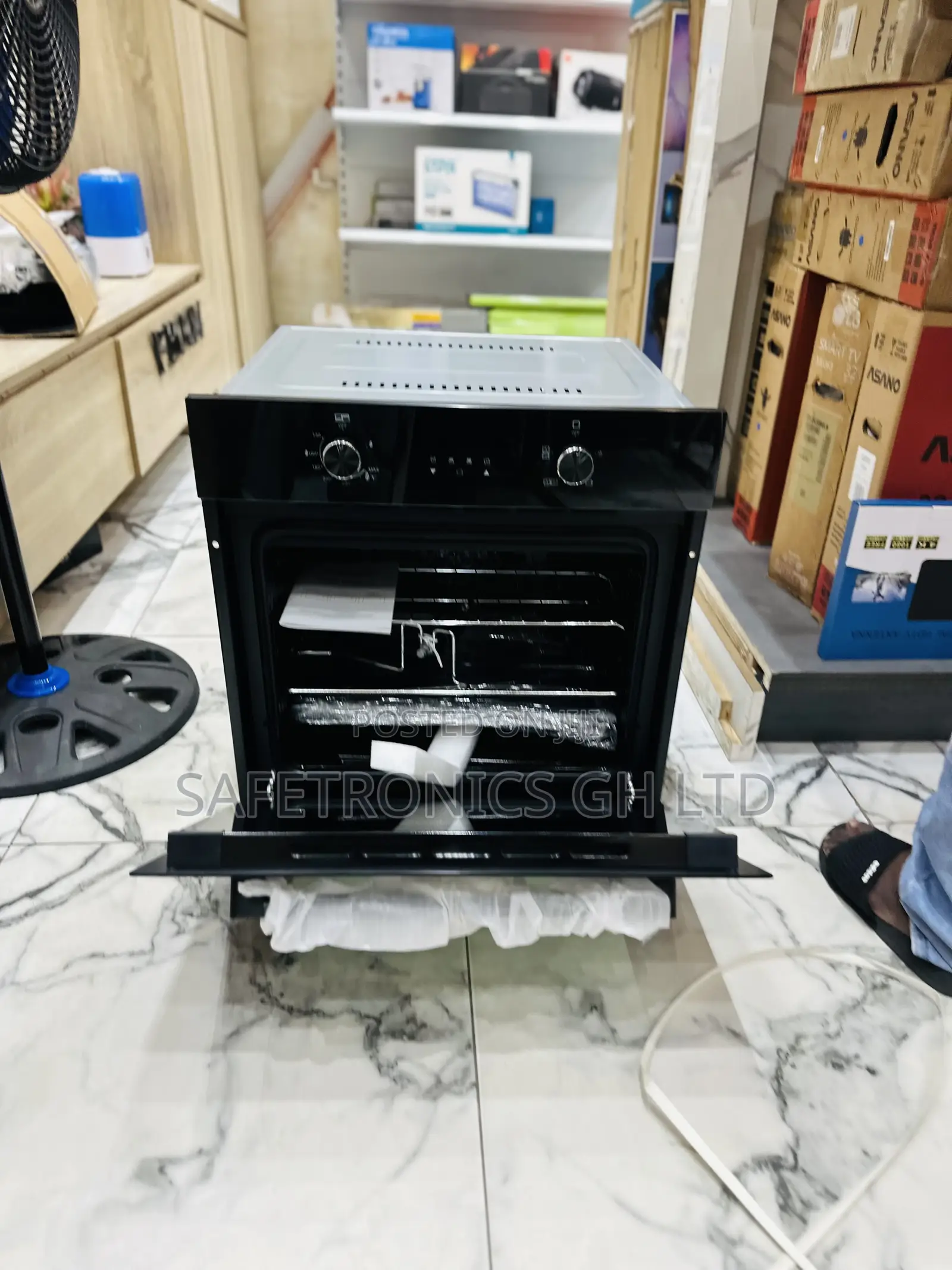 Authentic New Black Kenwood 90cm Microwave Built in Gas Oven