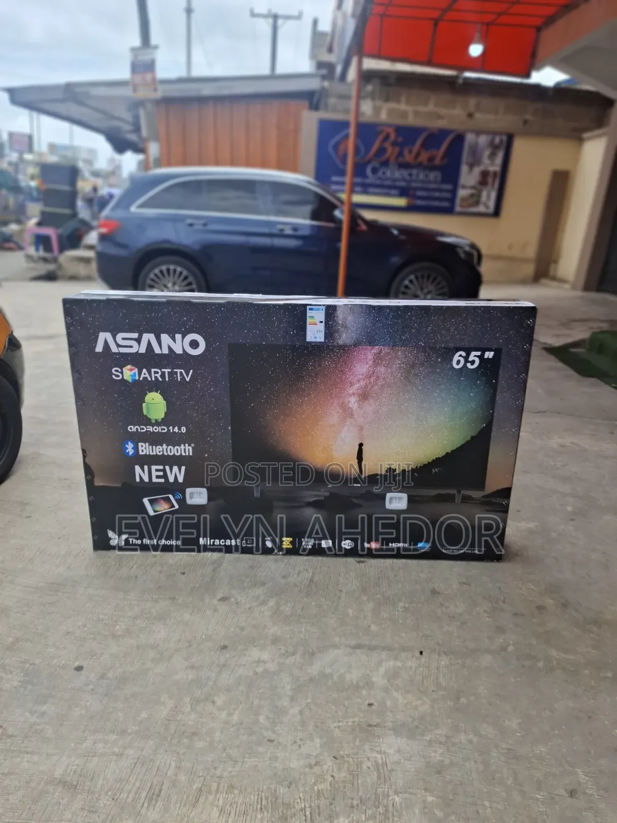 Asano 65 Inches Smart Android Tv Uhd for Sale Bluetooth Available