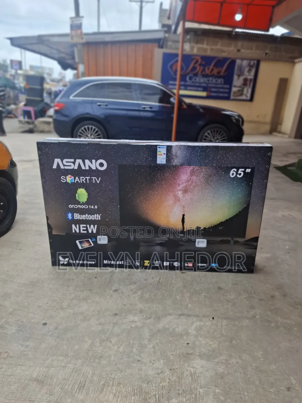 Asano 65 Inches Smart Android Tv Uhd for Sale Bluetooth Available