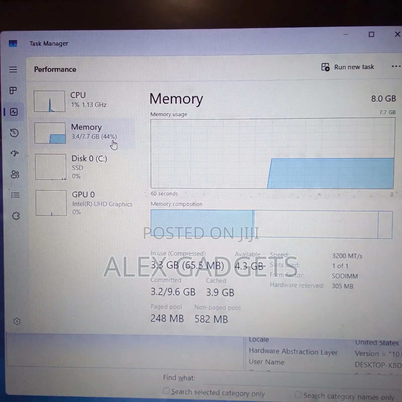 Laptop Asus 8GB Intel Core I3 SSD 256GB