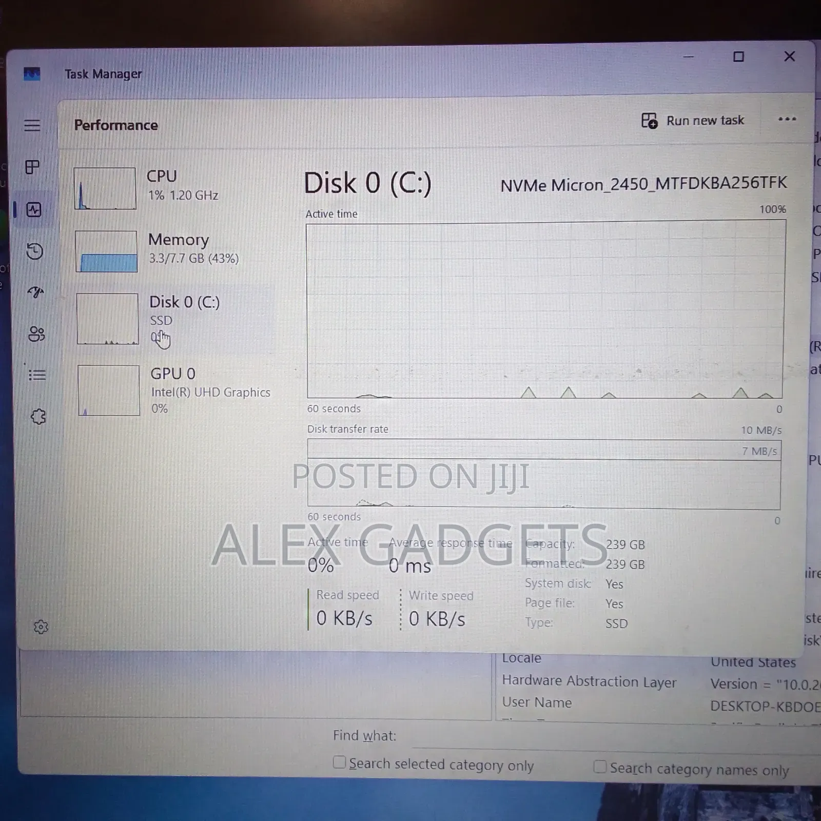 Laptop Asus 8GB Intel Core I3 SSD 256GB