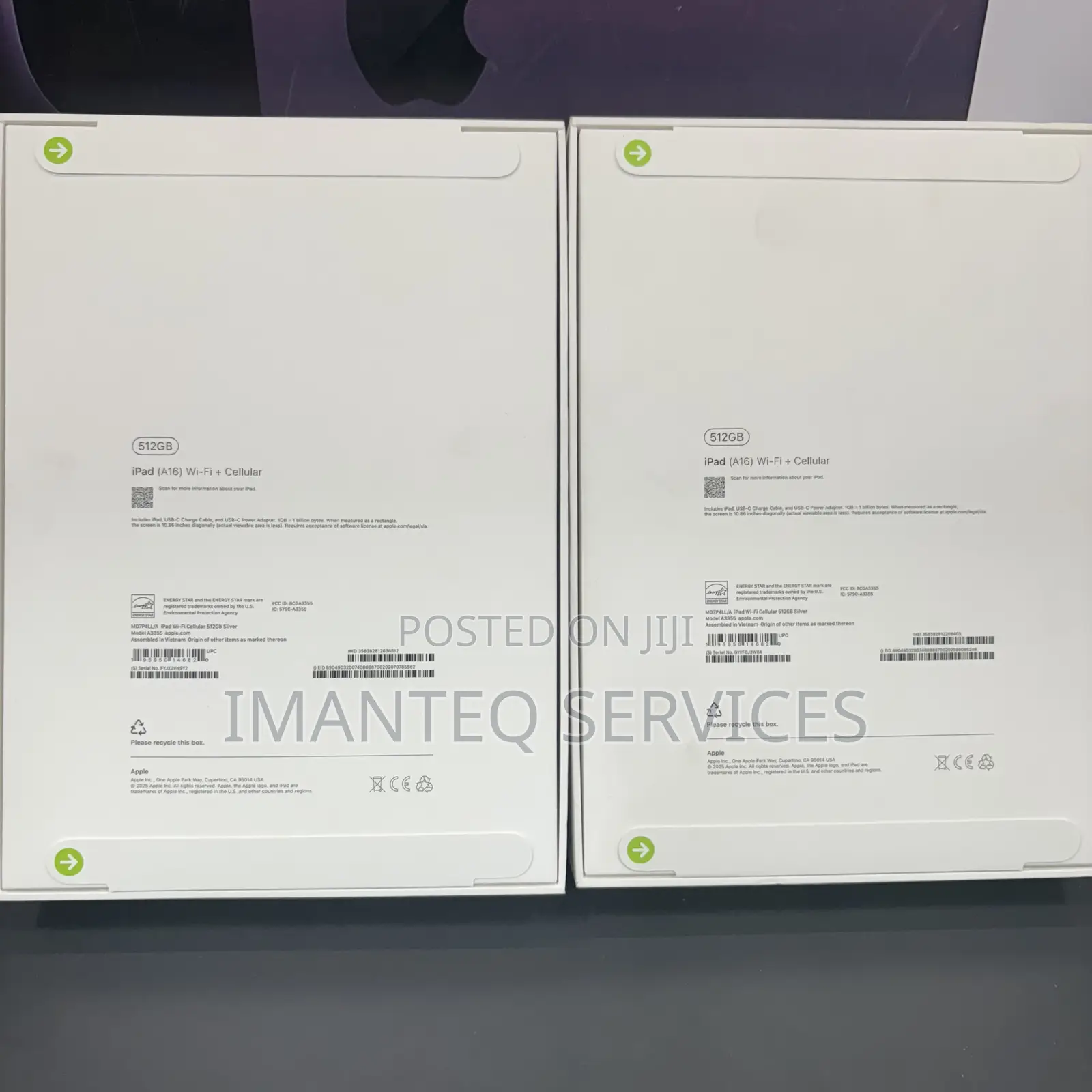 New Apple iPad (2025) 512 GB Silver