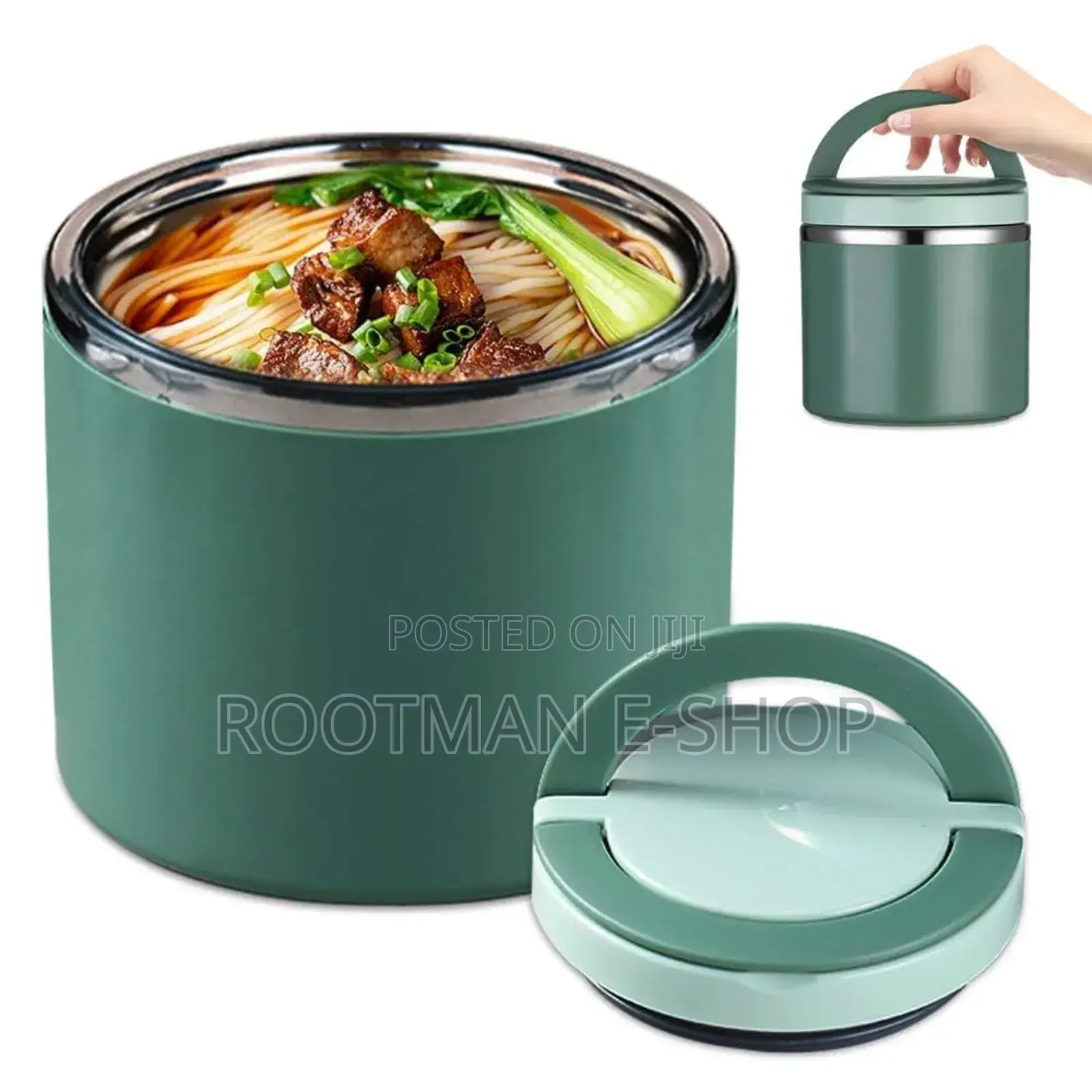 1 Layer Tedmei Food Grade Stainless Steel Lunch Box