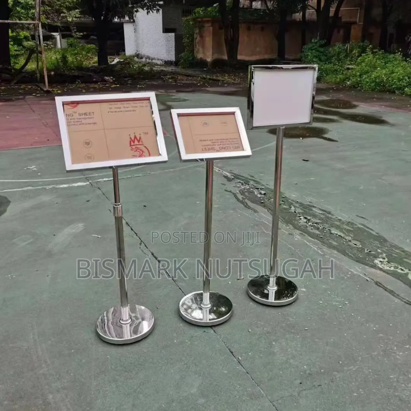 Showcase Menu/Sign Holder