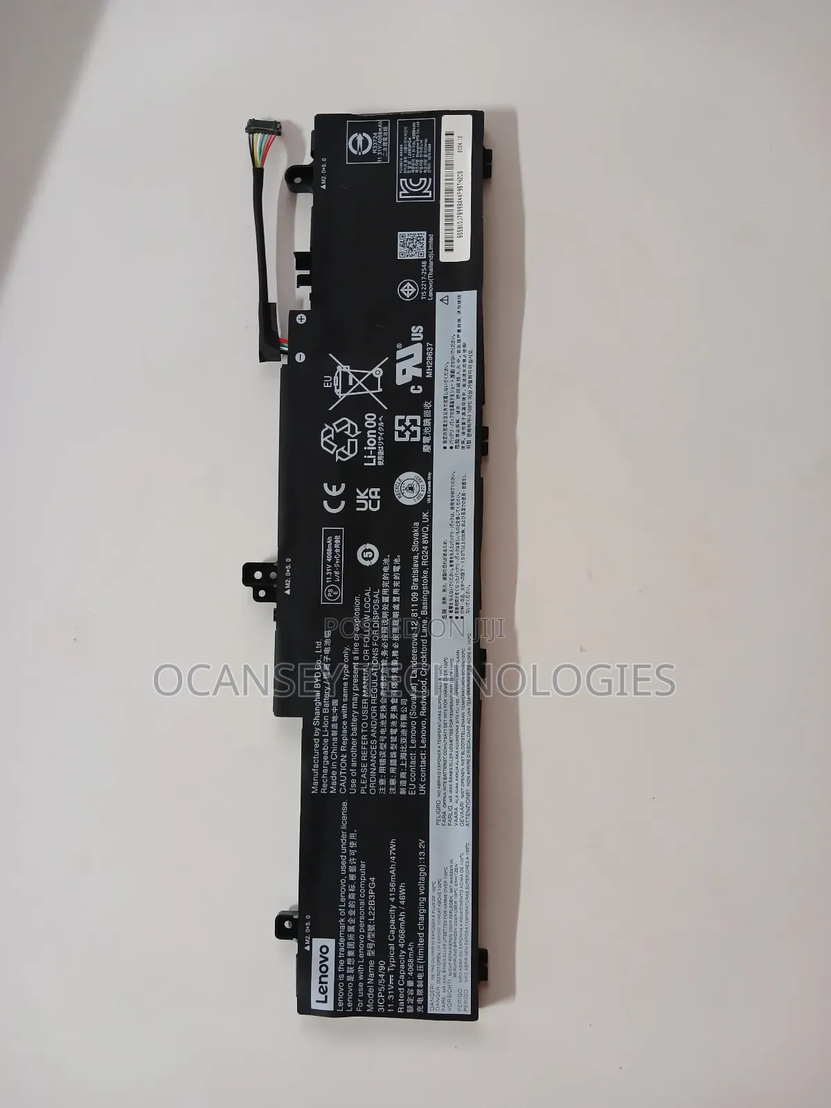 Original Lenovo L22b3pg4 Battery for E14 Gen 5 E16 Gen 1 Series
