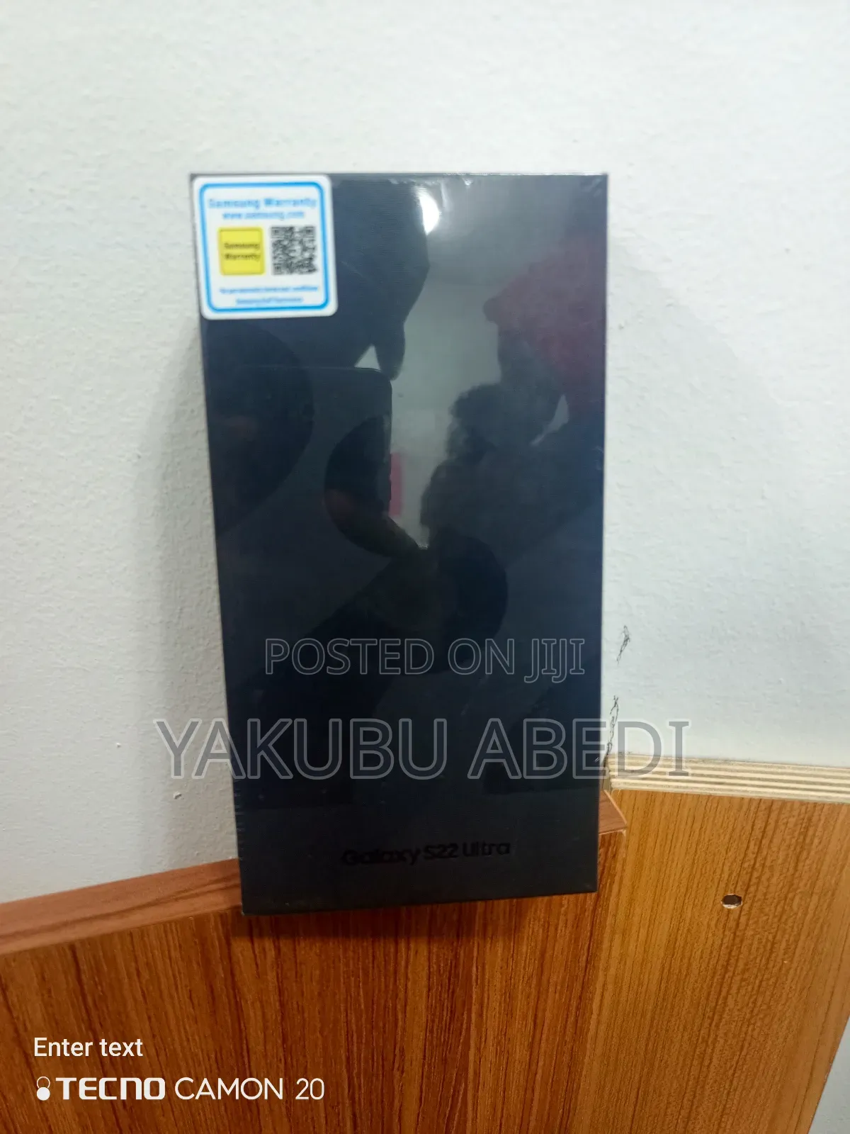 New Samsung Galaxy S22 Ultra 5G 256 GB Black