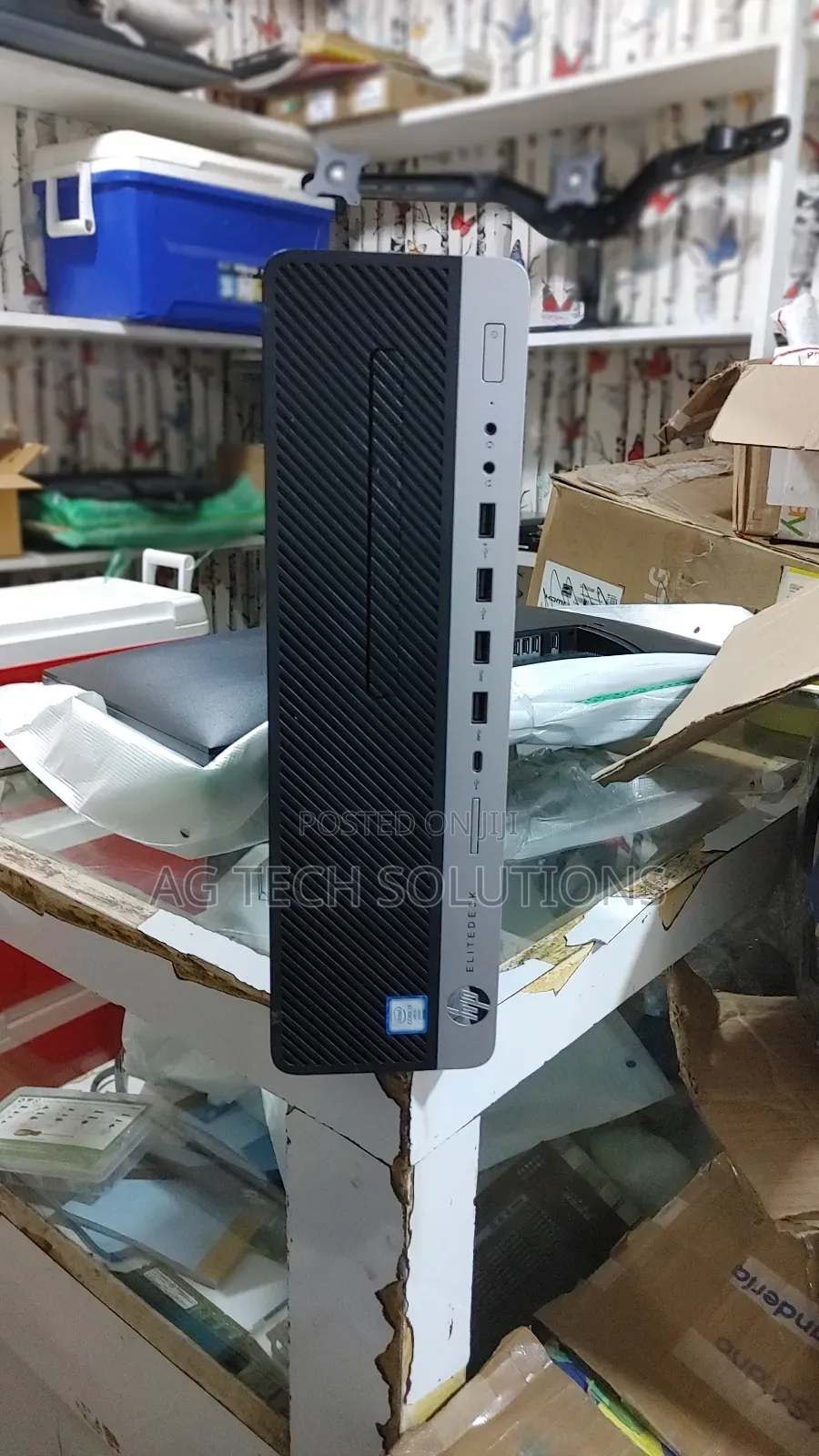 Desktop Computer HP EliteDesk 800 G3 16GB Intel Core I7 SSD 512GB