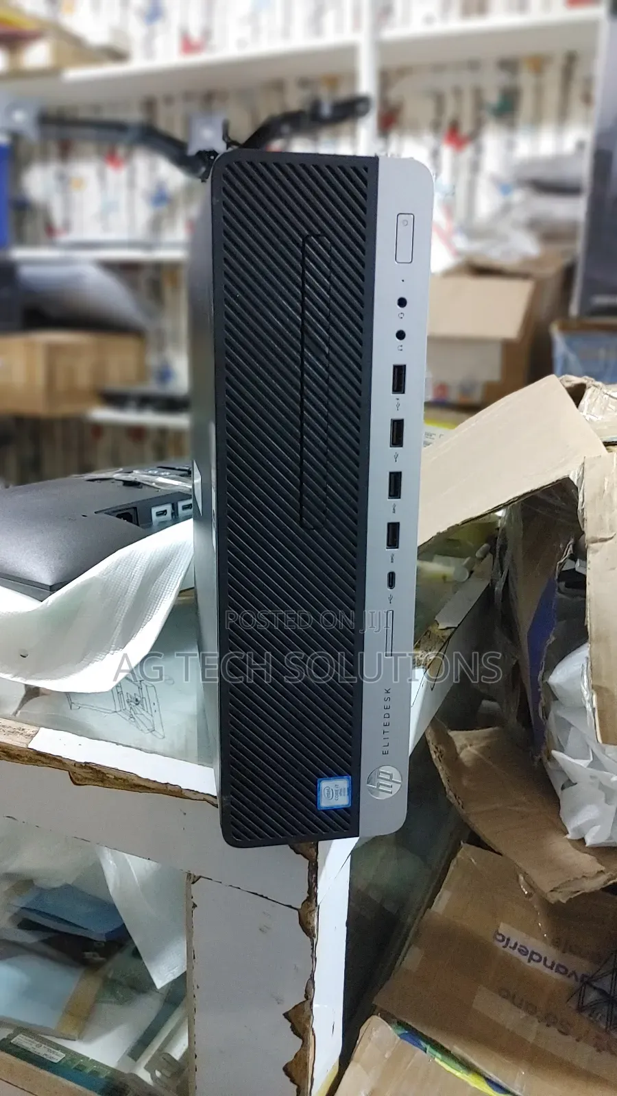 Desktop Computer HP EliteDesk 800 G3 16GB Intel Core I7 SSD 512GB