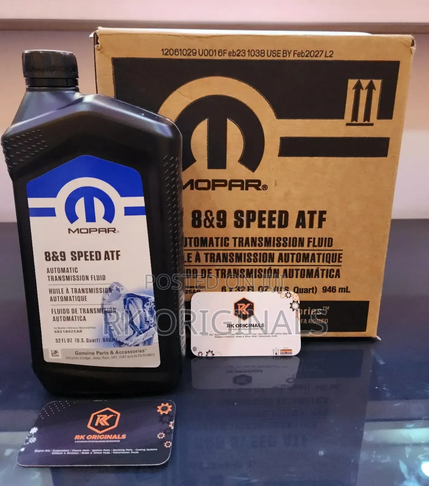 Mopar 8and9 Speed Transmission Fluids 1l Imported From Usa🇺🇸