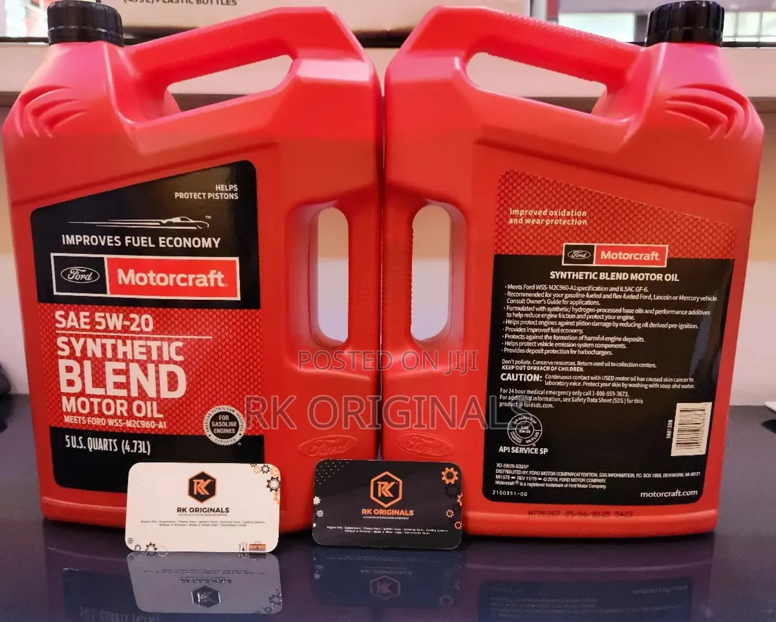 Motorcraft 5w20 Engine Oil 5l Imported From Usa 🇺🇸