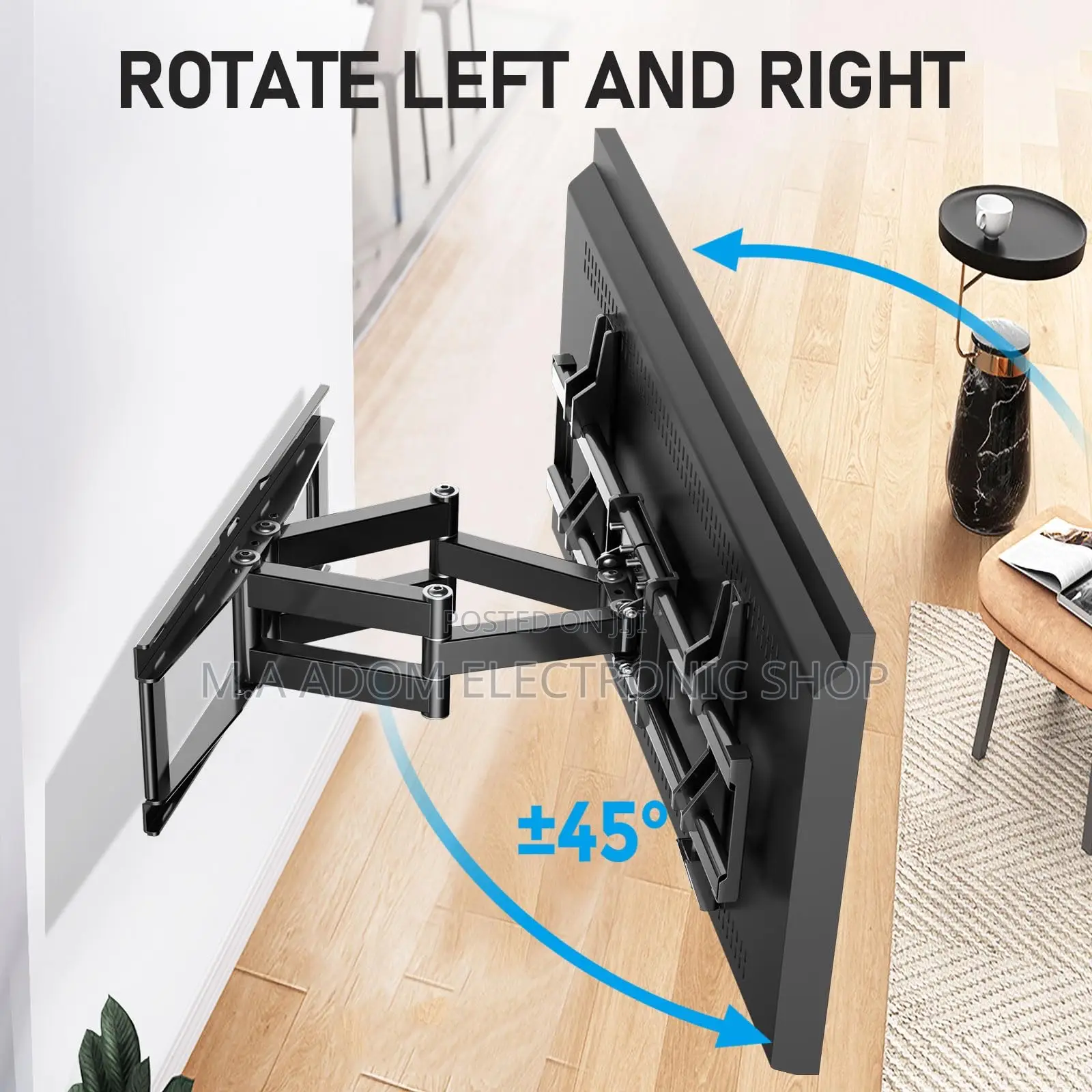 Adjust Your Samsung /Lg/Sony TCL/ Nasco Etc 85”77”98” TVS