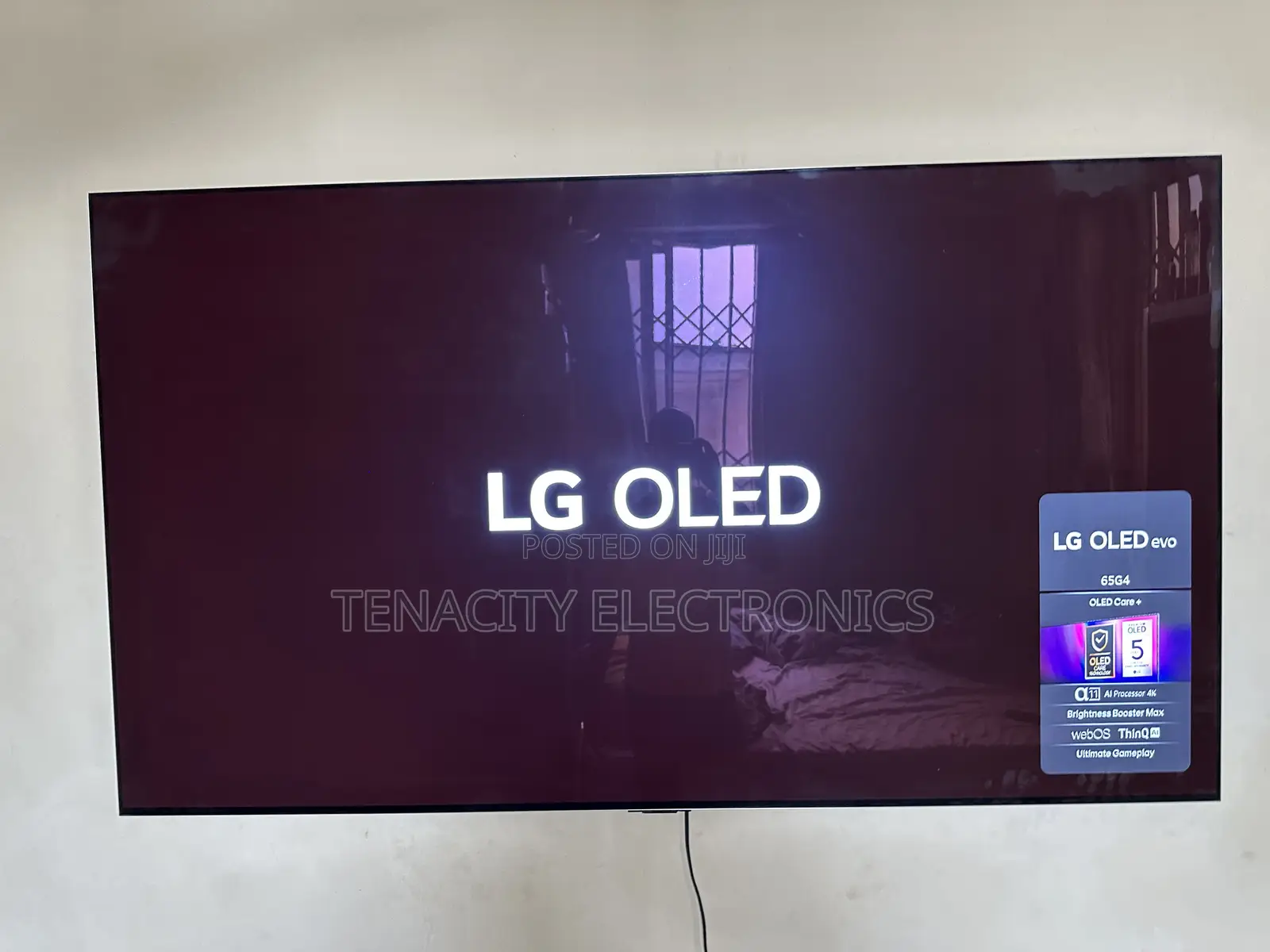 G4 Oled 65”Lg Uhd HDR Smart Satellite Tv