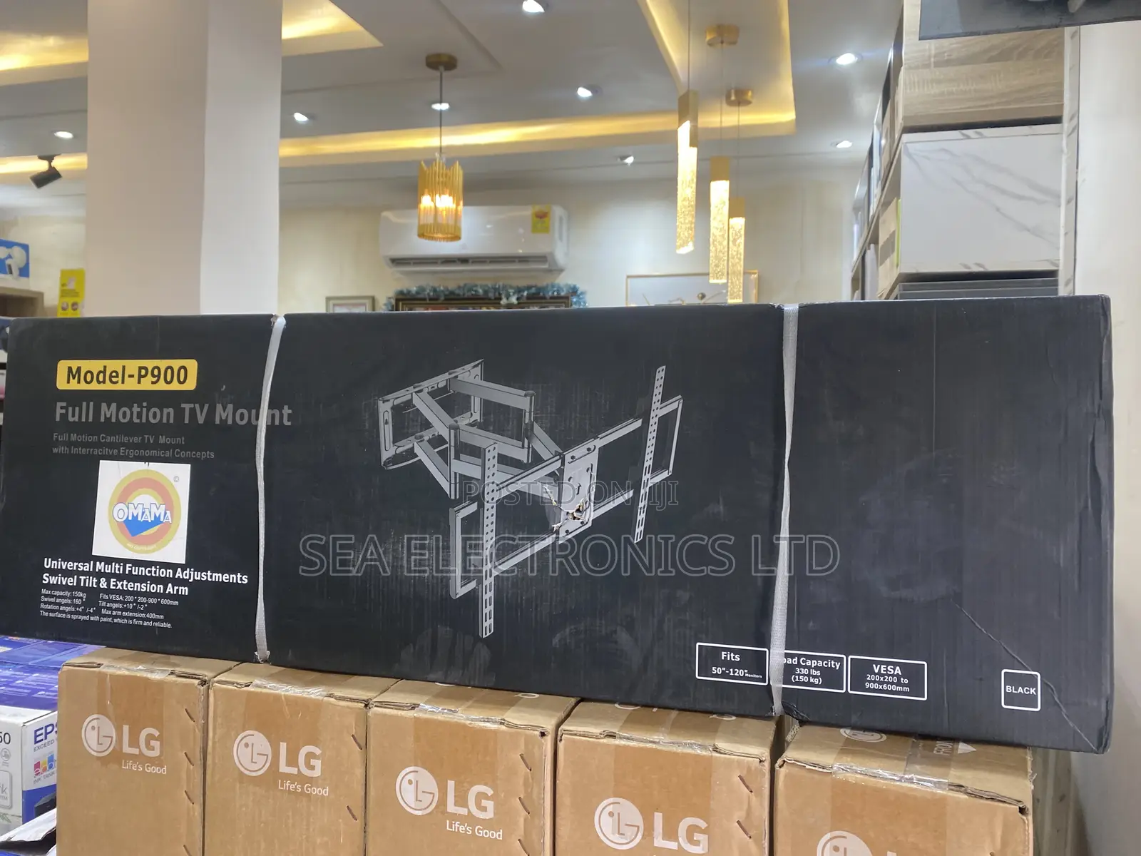 Tv Wall Unit 50-120 Inch Adjustable Mount