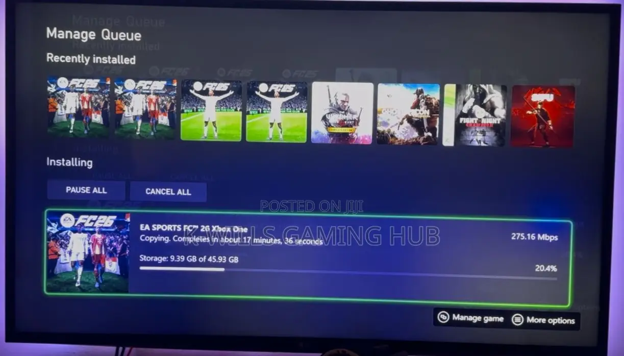 Fc 26 Games Installations Xbox One/Series