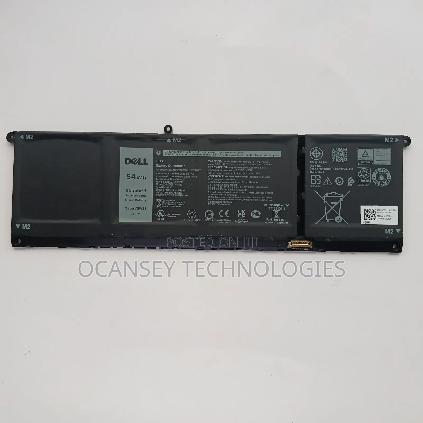 Original Dell V6w33 Battery for Inspiron 5310 5320 5330 5410 5420