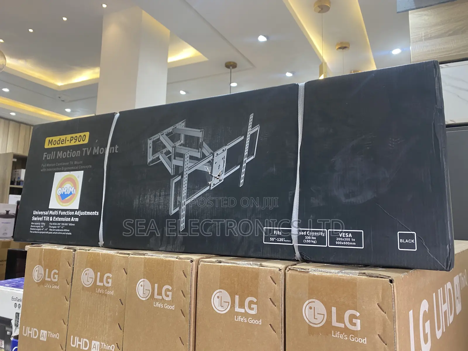 Adjustable Moving Wall Mount For Size 50-120 Inch