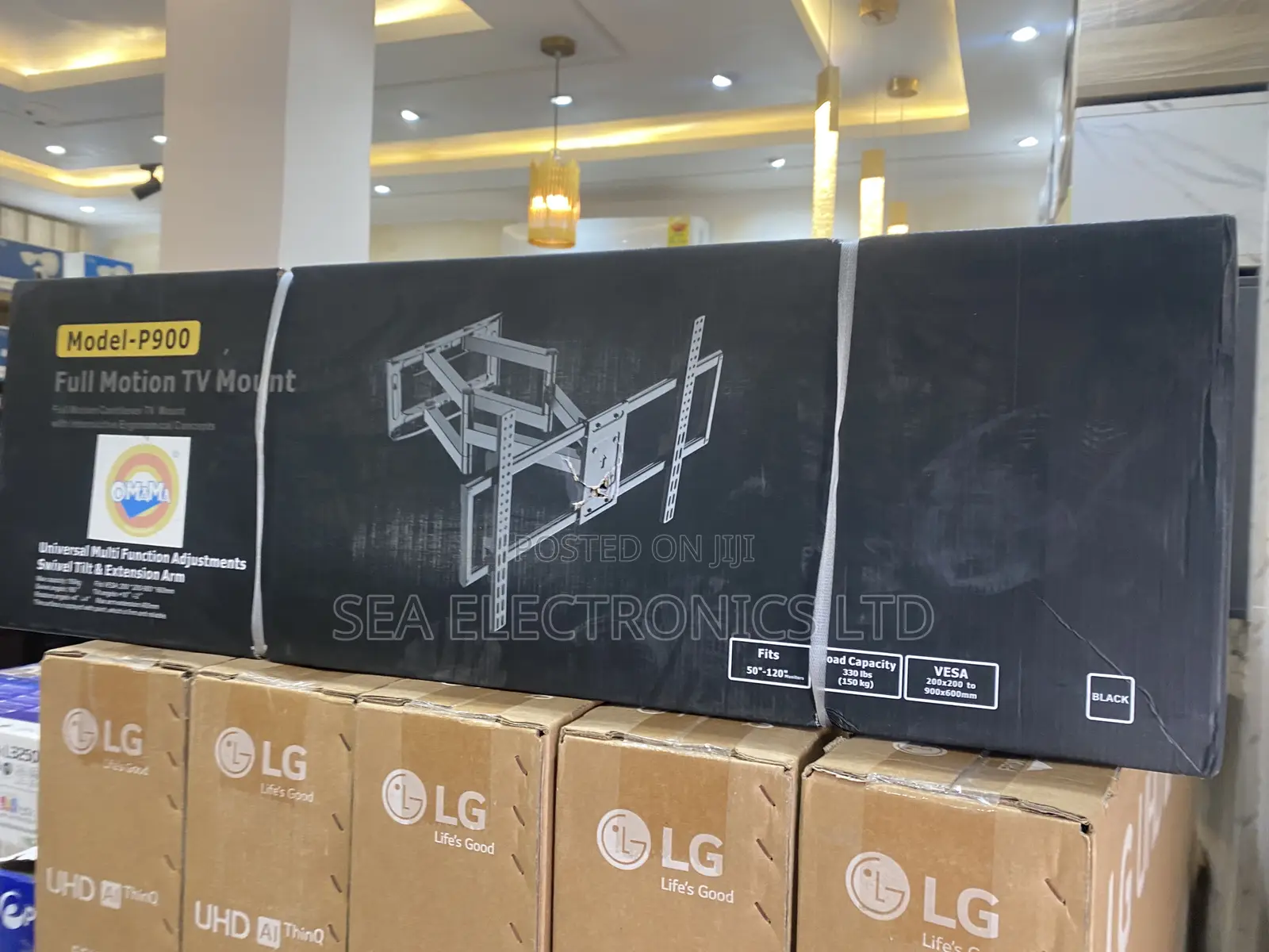 Unique Adjustable 50-120 In Wall Unit