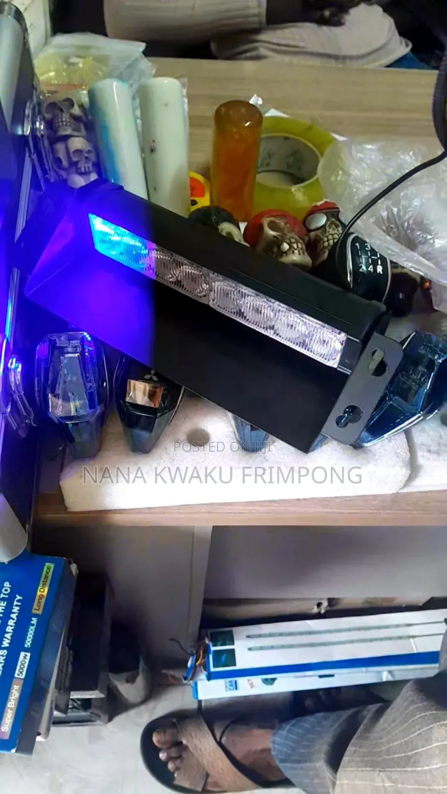 Emergency Dashboard Flash Led Lights for Security Purposes Available