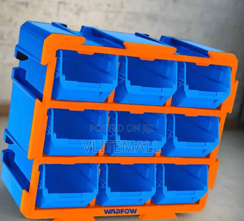 Wadfow 9 Pieces Modular Storage Tower - Wtb8330