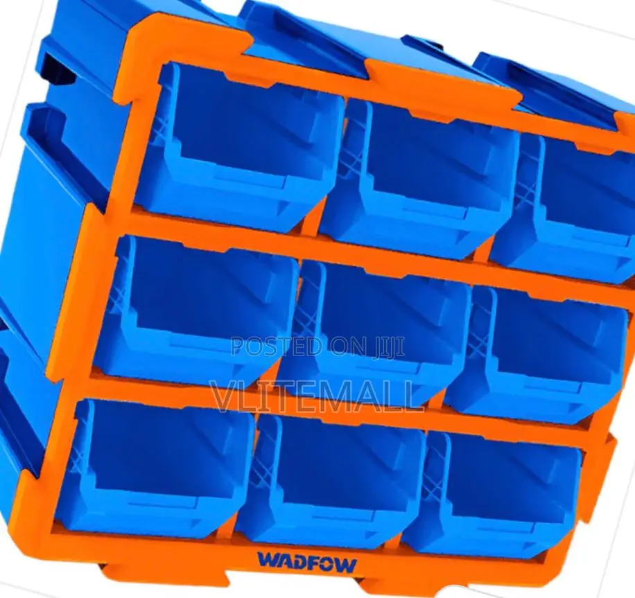 Wadfow 9 Pieces Modular Storage Tower - Wtb8330