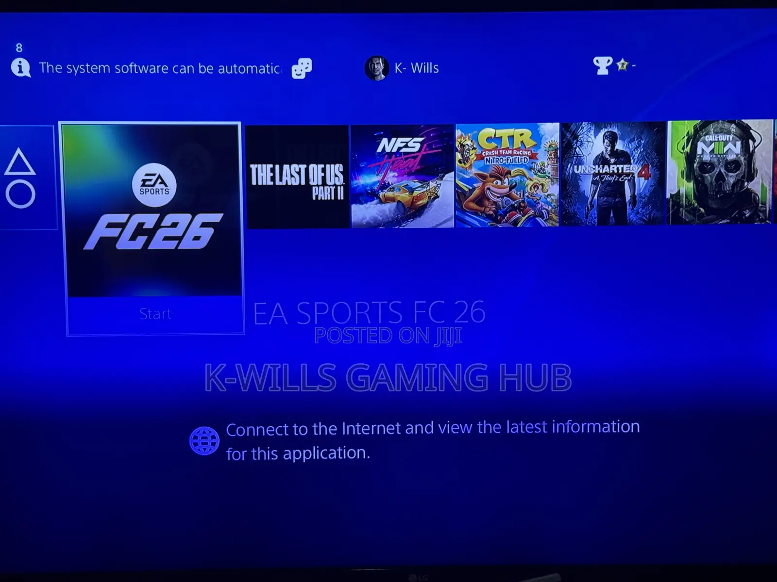 Fc 26 Ps4 Game Loading