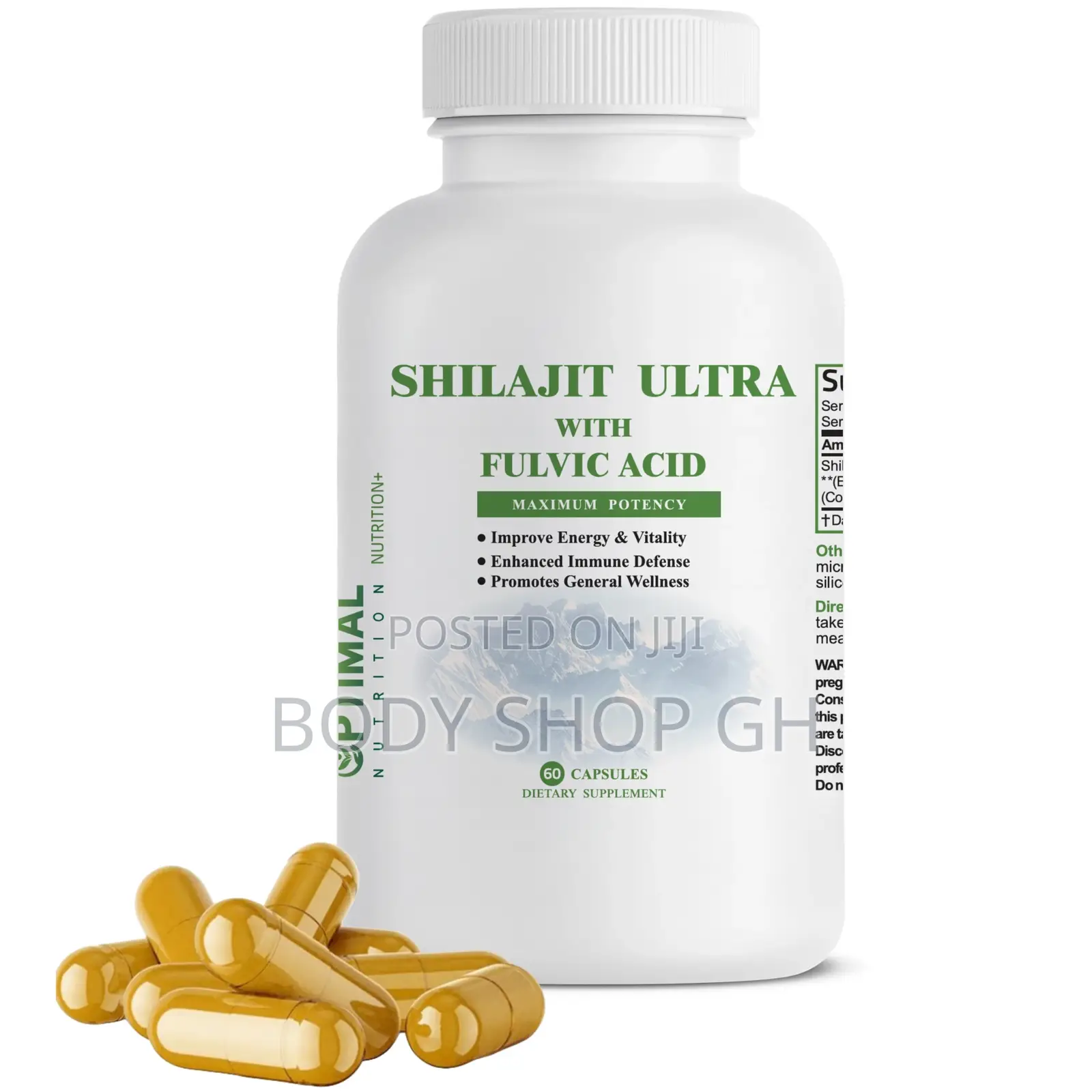 Shilajit Ultra With Naturally Occurring Fulvic Acid - Optimal Potency