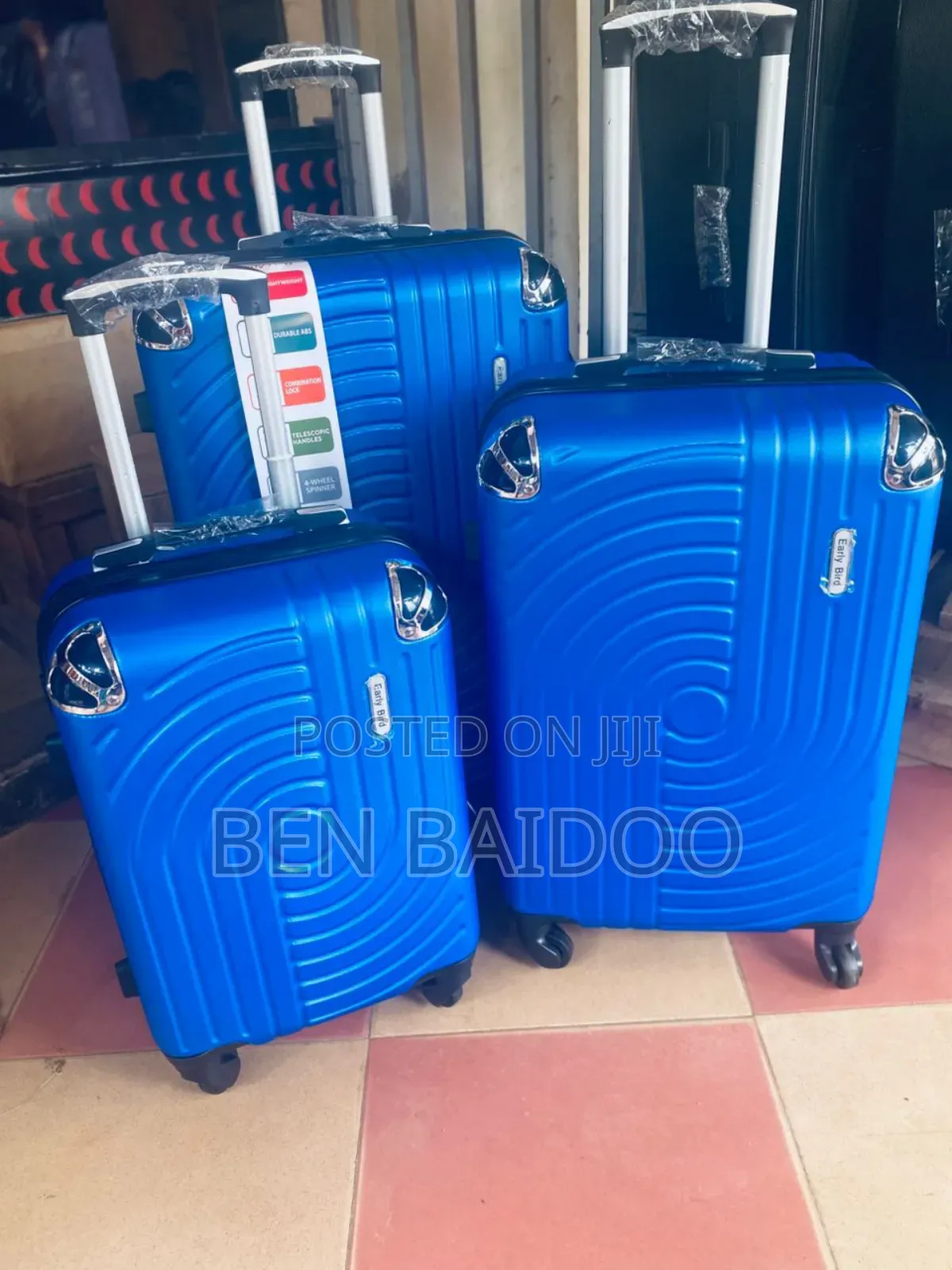 Plastic Travelling Suitcase 3in1 (Size 28)