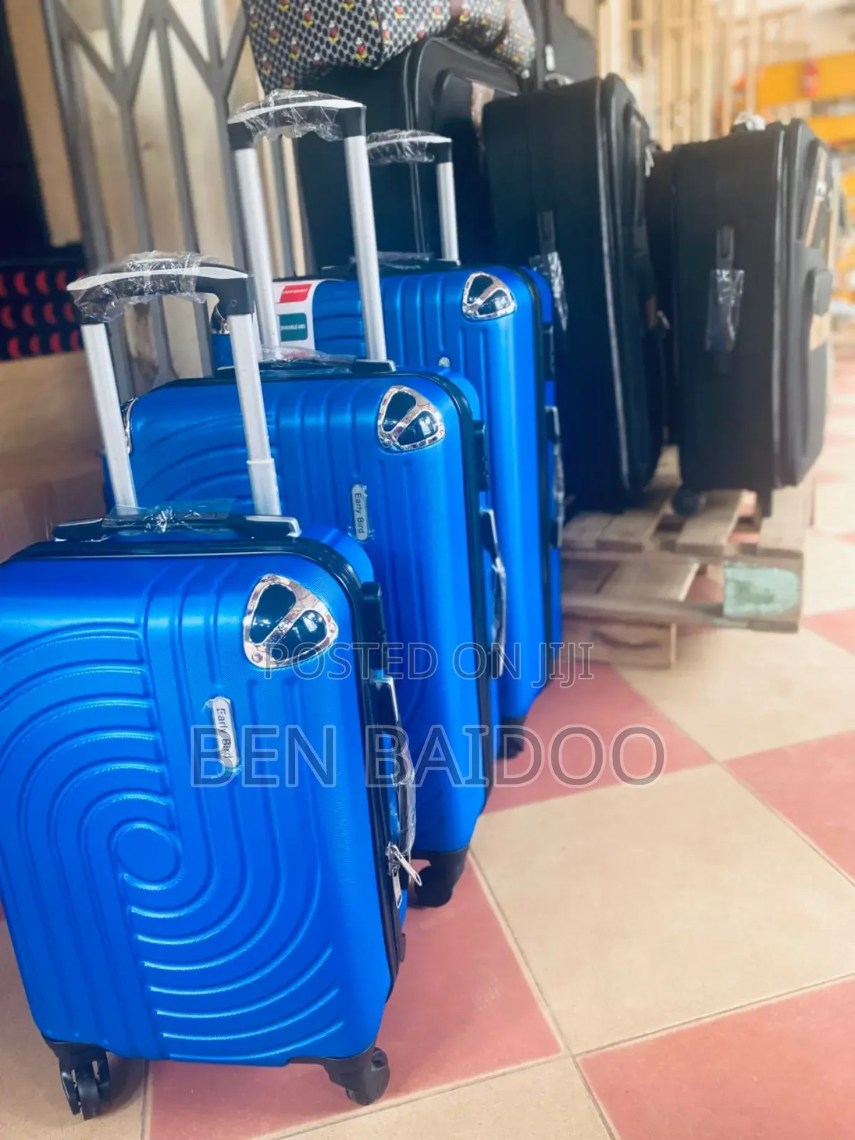 Original Plastic Travelling Suitcase 3in1 (Spacious for Storage)